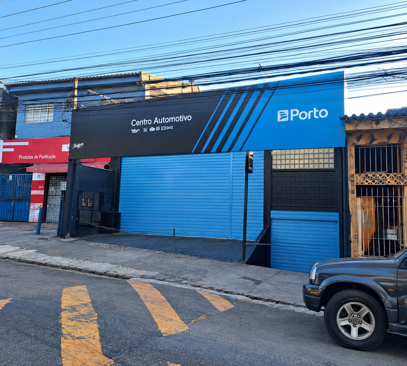 Fachada do Centro Automotivo Tobé